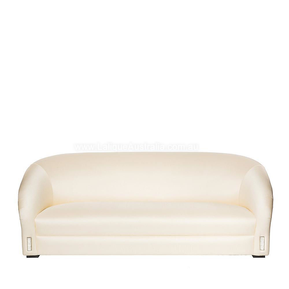 Lalique Australia. RAISINS CLASSIC SOFA (IVORY SILK) (LARGE SIZE)